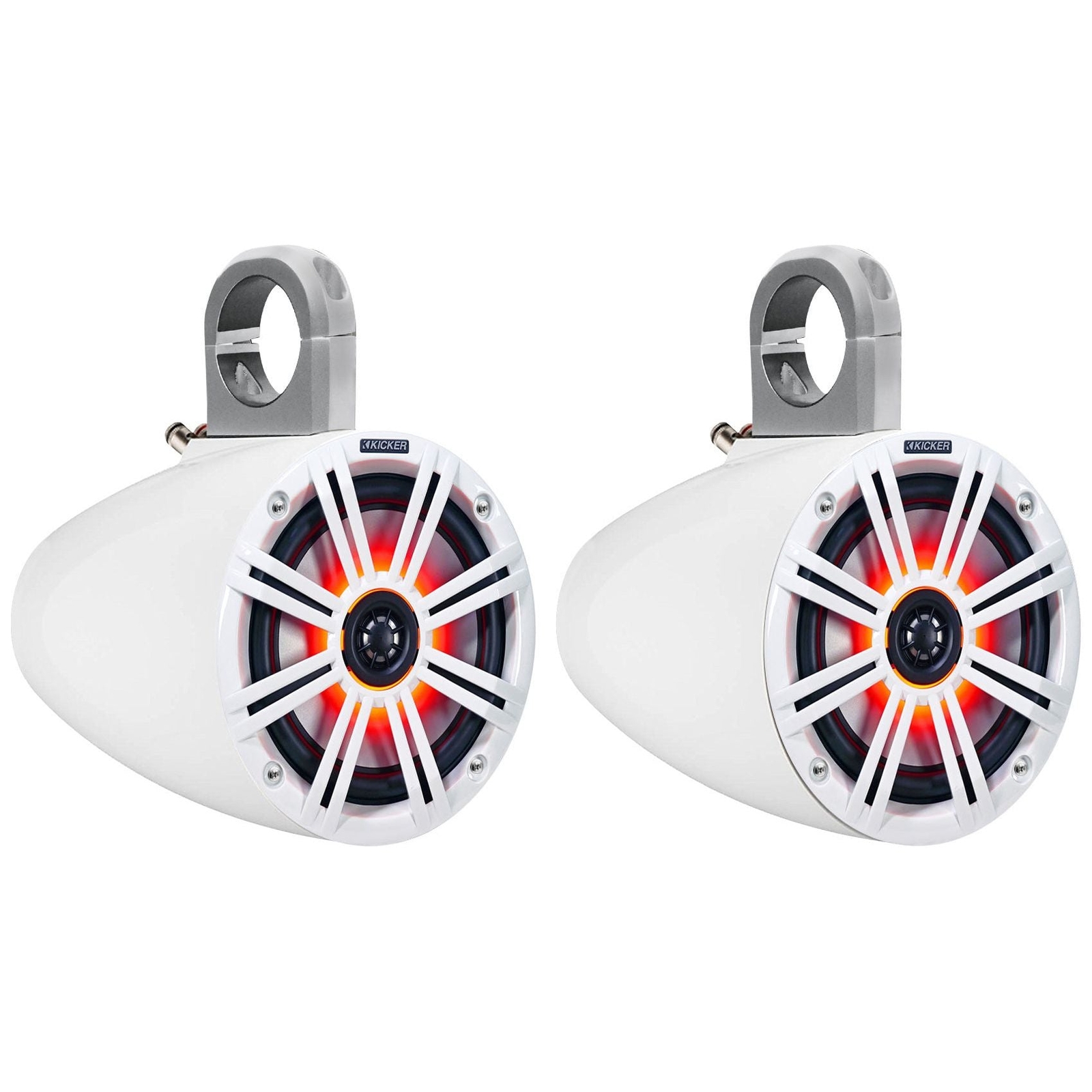 2 Колонки для морской вейкборда KICKER 43KM654LCW 65 мощностью 390 Вт со светодиодной подсветкой 7599000₽
