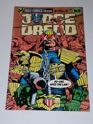 JUDGE DREDD #13 NOVEMBER 1984 ADLER COMICS GESCHENKE 