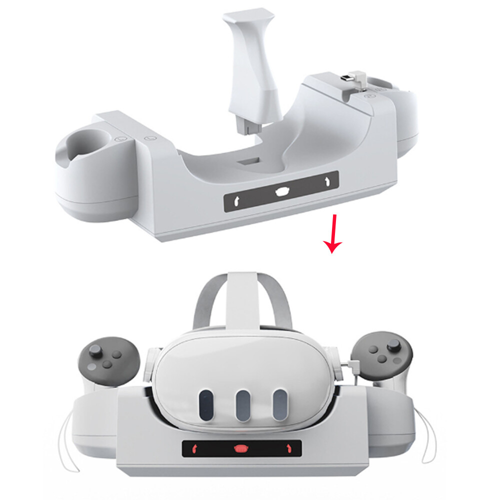 Charging Dock Rift S Stand Vr Stand Rift S Controller Charger Oculus Rift Rechargeable Batteries For  Oculus Quest Controllers Charging Station