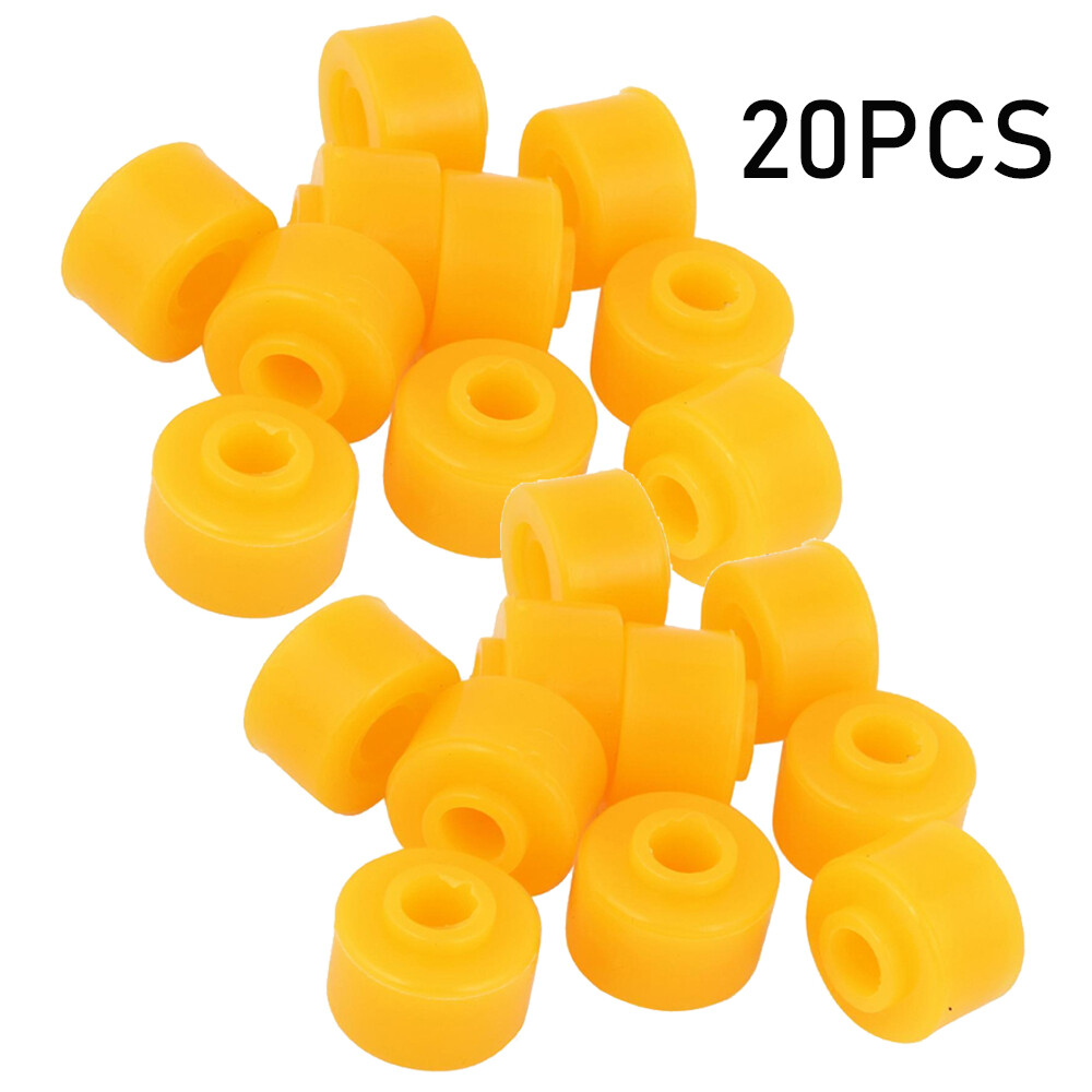 20Pcs Car Rubber Shock Absorber Bushings Damper Replacement Shock Tower