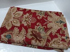 Ralph Lauren Jardiniere Cotton Red Floral Pillow Shams King Pair