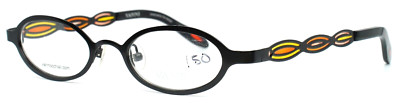 VANNI by Nico-Design V9500 C301 Black Girls Kids Oval Eyeglasses 43-18-135 B:25
