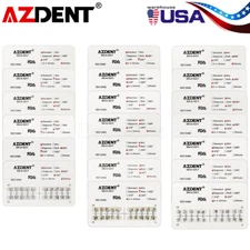 AZDENT Dental Orthodontic Brackets Mini/Standard MBT/Roth 022/018 Hooks 345 USA