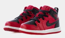 JORDAN 1 MID (TD) TODDLER US SIZE - 9 C STYLE # 640735-660