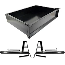 Cub Car DS Golf Cart GTW Steel Cargo Utility Box w/ Mounting Kit
