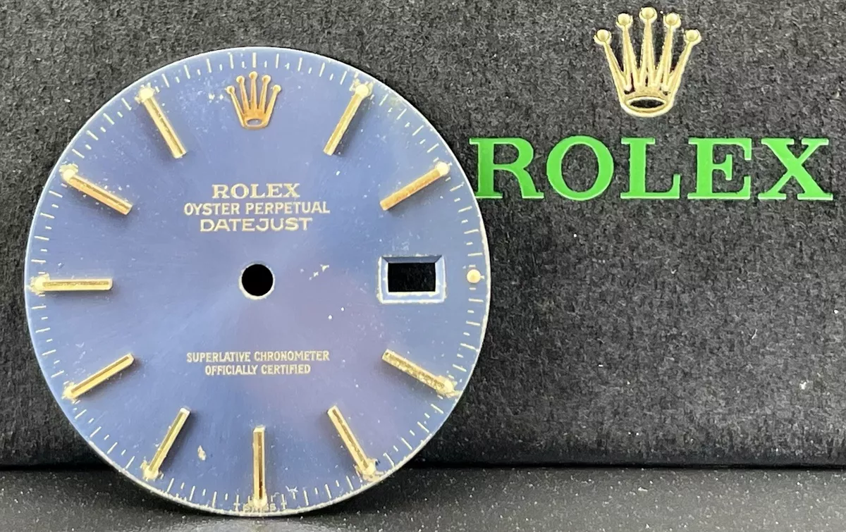 Navy blue shop rolex
