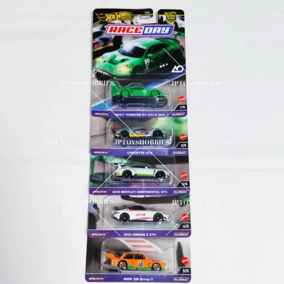 コンプリート 5台セット　ホットウィール　レース デイ　RACE DAY Race Day