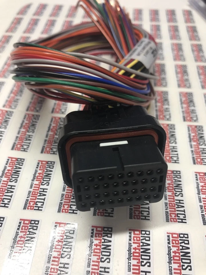 Link ECU G4+ G4X ECU 34 Via 400mm Corto Terminado A Gomas Cableado Link Atom ECU - Imagen 3 de 3