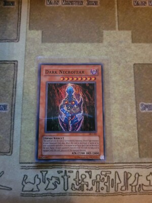 YUGIOH TCG DARK NECROFEAR DL2-002 SUPER UNLIMITED EDITION LP