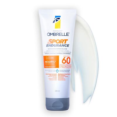 Garnier Ombrelle Sport Endurance Sunscreen Lotion SPF 60 Very High Performanc...