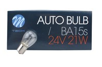 100 StüCk 24V 21W P21W M-Tech GlüHlampe GlüHbirne Lampe Kugellampe Ba15S M914H