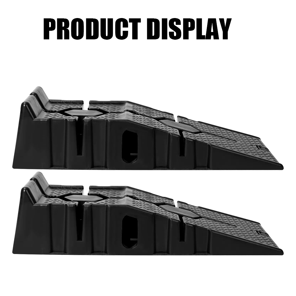 Plastic Ramp For Van Heavy Duty 5 Ton Low Rise Car & Van Ramps Plastic Strong & Heavy Duty ...