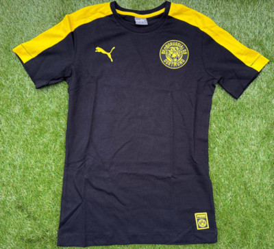 BVB Borussia Dortmund T-Shirt Gr. S Fan Tee schwarz retro Puma