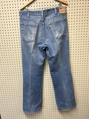 Vintage Levi's Jeans 40517-0913 36X32 USA Made 80s Orange Tab