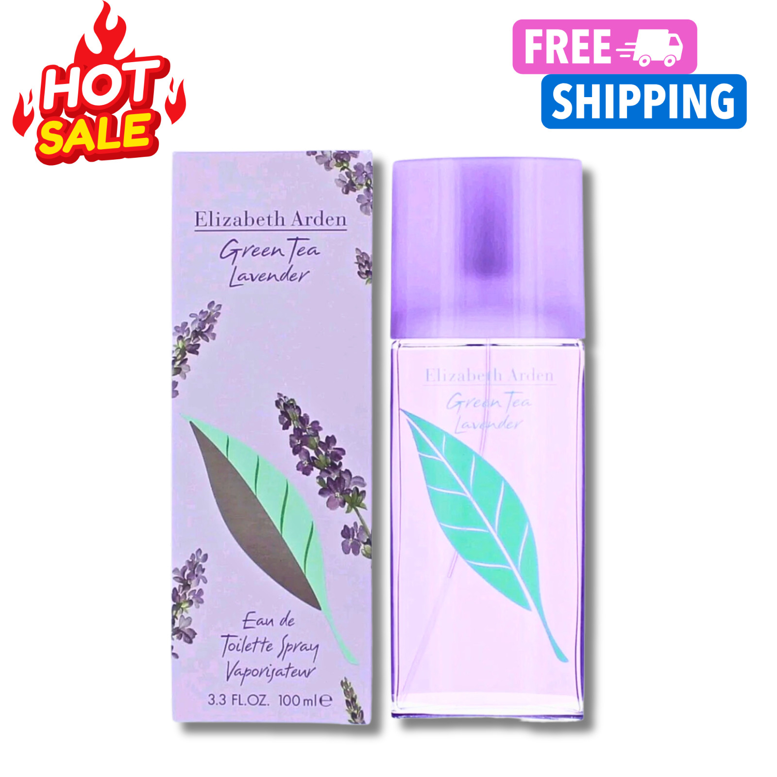 Lavender Eau De Toilette Perfume For Women 3.3 Fl Oz