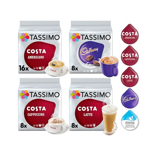 Buy TASSIMO T-Discs Coffee Pods Costa 