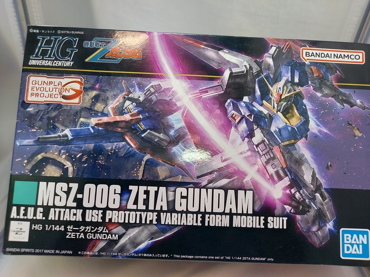 Bandai HGUC 1/144 scale MSZ-006 Zeta Gundam From Japan | eBay Bandai HGUC 1/144 scale MSZ-006 Zeta Gundam From Japan | eBay