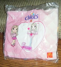 2004 PICTURE HOLDER McDonald's Happy Meal Clikits Lego #1 MIP 