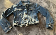 old navy girls denim jacket Size 8