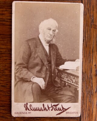CDV Hammelkoteletts Gent Hennah & Kent Studio Brighton viktorianische Mode