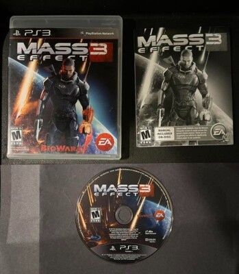 Mass Effect 3 (Sony PlayStation 3, 2012) CIB