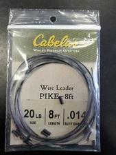 Cabela's Hand Tied Wire Pike Leader Value 4 Pack