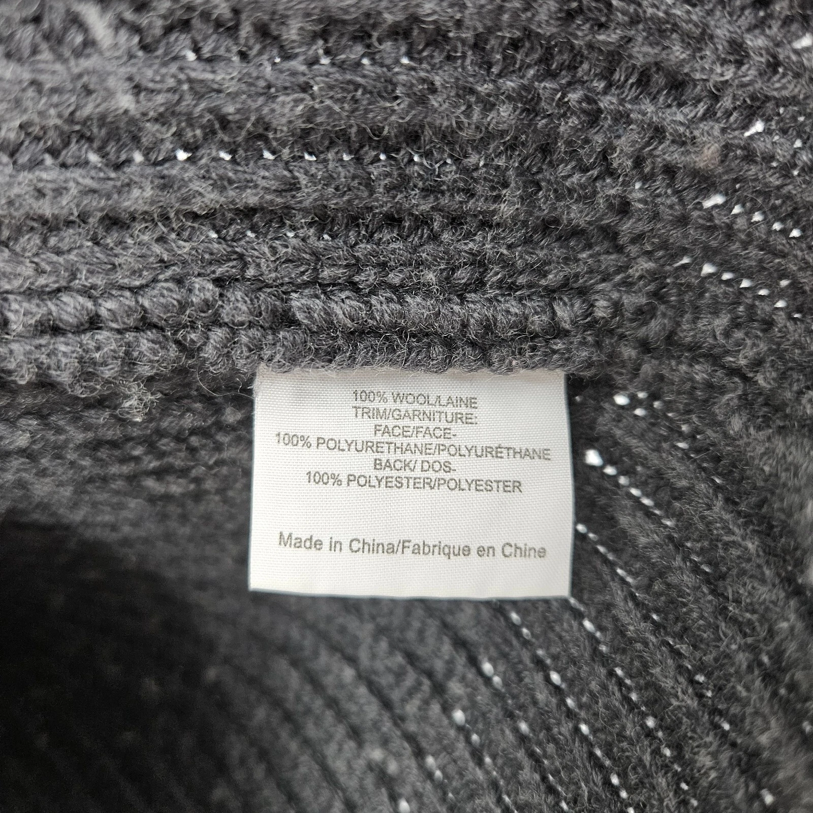 Tory Burch Maglione Vestito Grigio Lana Girocollo Maglia Grossa Pullover Mini Taglia XS