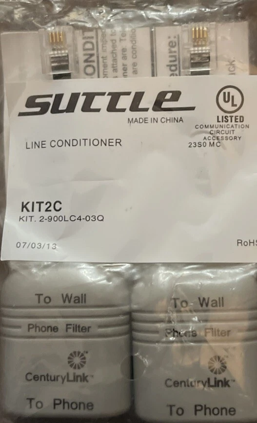Suttle Line Conditioner KIT2C for Qwest Centurylink 900LCCS / 2F Install. 2 Pack - Image 3 of 3