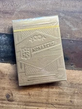 Gold Monarchs Playing Cards by Theory 11 Golden Monarchs deck Sealed Rare 🔵