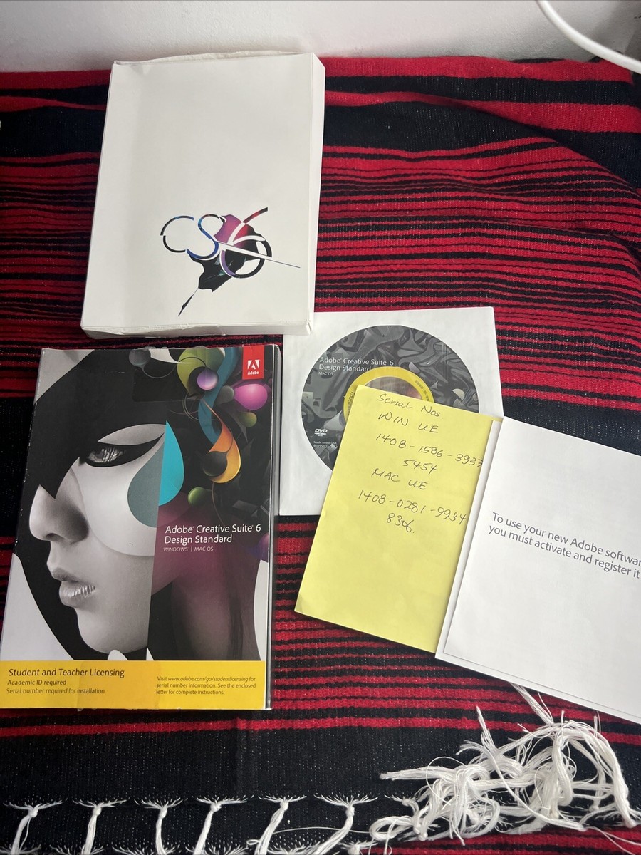 Adobe Creative Suite 6 Design Standard Education Edition Mac
