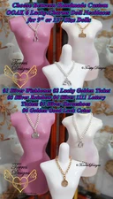 Handmade Choice Between 6 Lucky Charms Necklaces for 9" or 12" Size Dolls