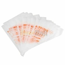 Decorating Disposable Cake Pastry Icing Piping Bags - Set of (100) Bags