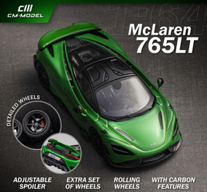 世界限定1200 McLaren 765LTミニカー可動パーツ多い 世界限定1200 McLaren 765LTミニカー可動パーツ多い 世界限定1200