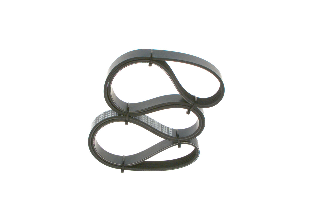 1 987 946 096 BOSCH V-Ribbed Belt for AUDI,CHEVROLET,CITROËN,FIAT,LANCIA,OPEL,PE