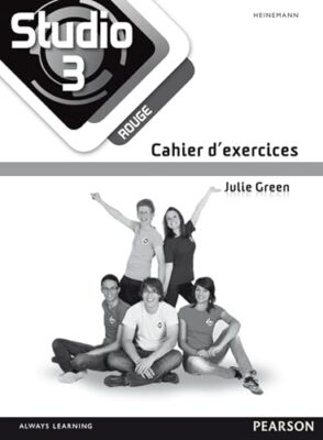 Studio 3 rouge Workbook (pack of 8) (11-14 French) by Julie Green (Multiple ...