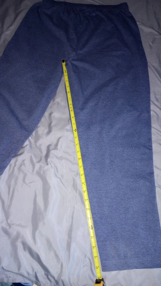 Pantalones de vestir informales Corner Stone grises para hombre talla XL  Foto 4 de 4