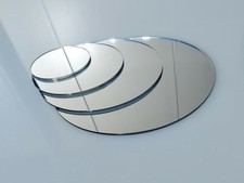 Lustro okrągłe, srebrne Ø 120mm ze szkła akrylowego XT, pokrywa, koło, szyba, dekoracja ścienna