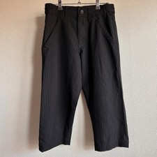Black Comme Des Garcons Striped Pants