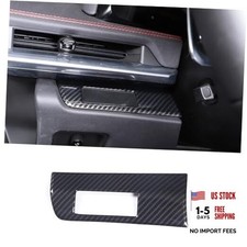 Car Side Dashboard Fluted Decorative Frame Protective Carbon fiber pattern
