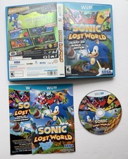 Sonic Lost World Deadly Six Bonus Version Wii U Very Clean Disc! COB Complete