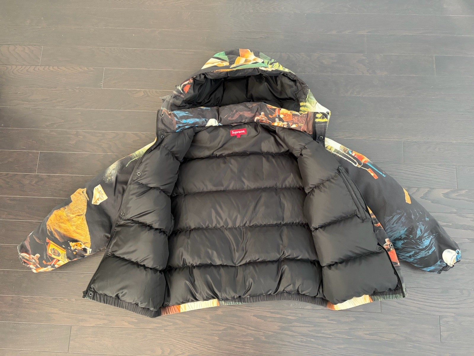 Size L - Supreme Firecracker Down Jacket SUPREME-… - image 5