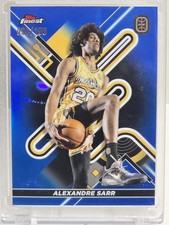 2022-23 Topps Finest Overtime Elite- Alexandre Sarr #89 Blue Refractor /150 (RC)