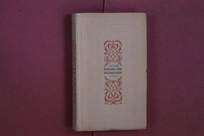 349894 Voltaire ROMANE UND ERZÄHLUNGEN Dieterich'sche Verlagsbuchhandlung HC