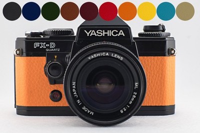 neue Belederung für Yashica FX-D    selbstklebend - verschiedene Farben