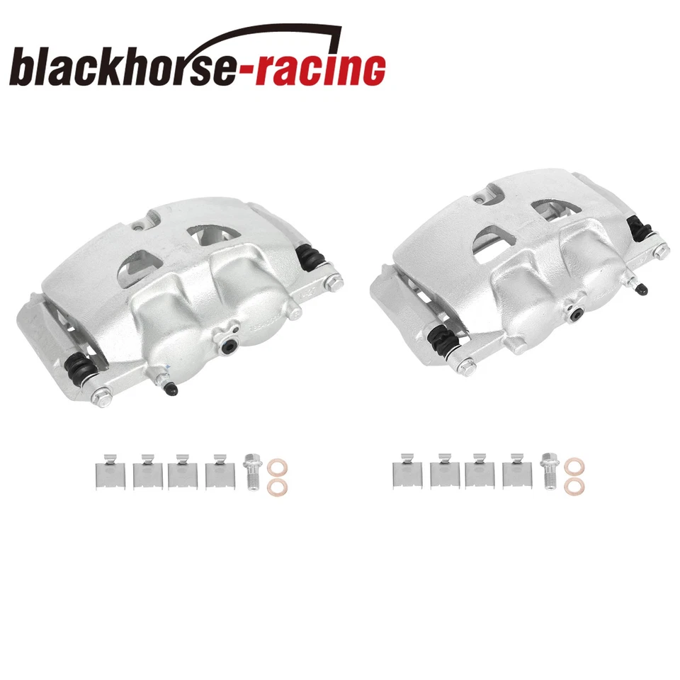 Комплект из 2 передних тормозных суппортов с кронштейнами для 2012-2020 Ford F-150 2,7 л 3,5 л 5,0 л - Изображение 3 из 4