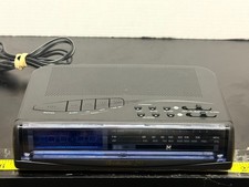 RadioShack Chronomatic-295 Alarm Clock Radio AM FM Dual Alarm LED Display Tested