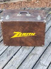 Zenith Repairman Portable Toolbox Samples Storage Box Case Suitcase Vintage