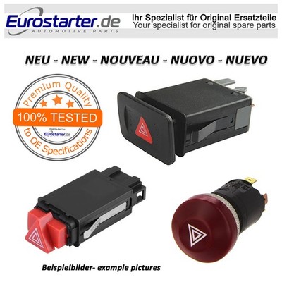Warnblinkschalter Schalter Warnblinker Neu Eurostarter 8L0941509L für Audi