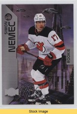 2023-24 Skybox Metal Universe Rookies Spectrum FX Simon Nemec #200 READ 1e7g