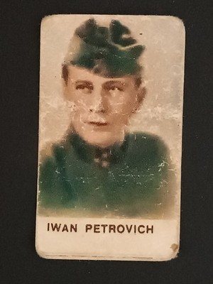 Raineri Milan 1950s Chocolate Actors Figure # iwan petrovich